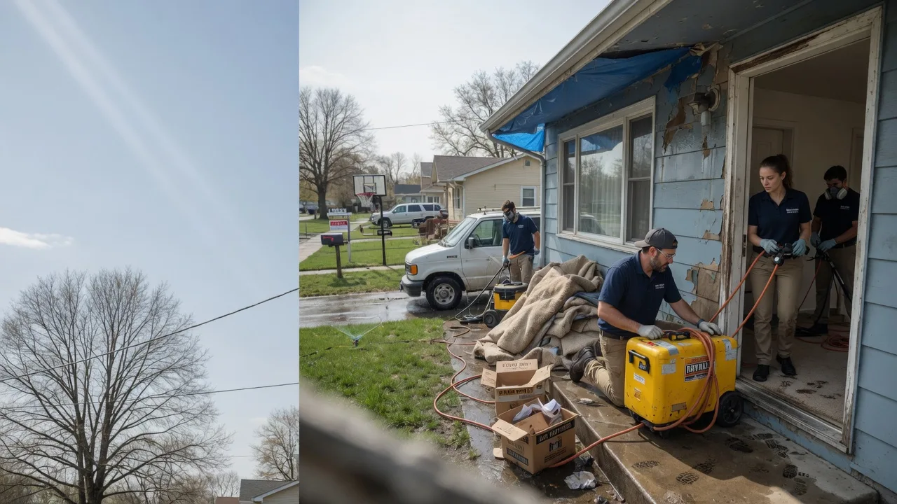 Basement Flood Cleanup in Waterloo, IA near me